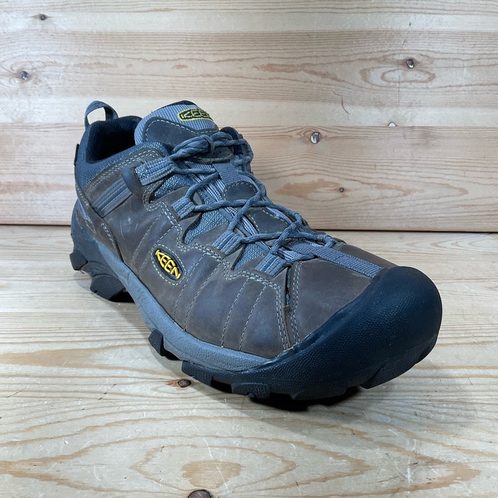 KEEN Targhee II Waterproof Low Hiking Boots Men's 11.5 M Brown Leather 1002363